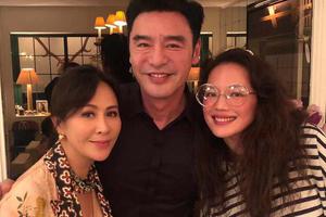 刘嘉玲与舒淇同框搞怪出镜超可爱