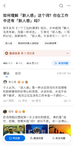 浏览量1.2亿、登热榜110余次,知乎2023职场季圆满收官