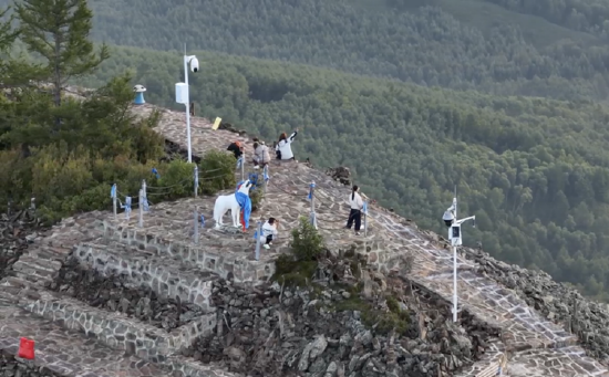 图2：景区直播现场