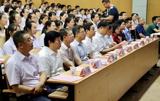“时代新人说”大型征文活动启动仪式现场