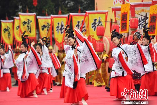 张公庙诞庆典现场