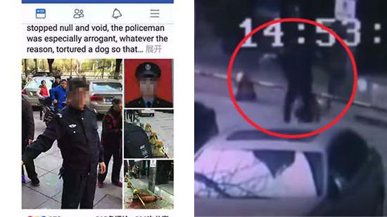 出警打死一条金毛犬的长沙警察惨了:被挂到国外遭人身威胁
