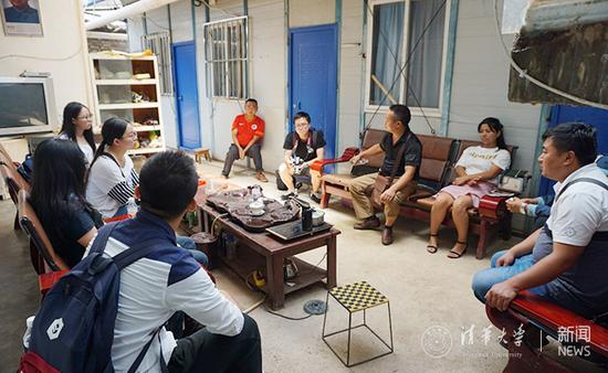 支队成员走访宁安中学并当地校长老师座谈交流。