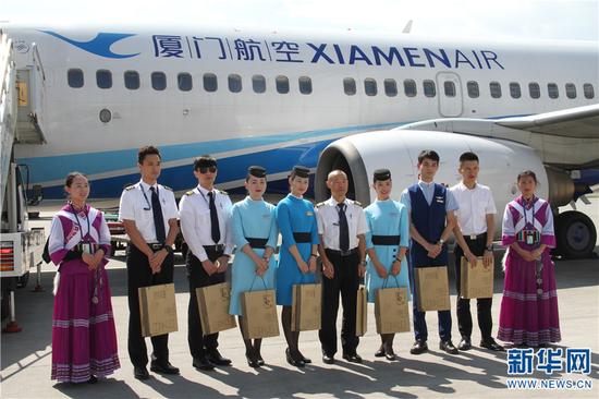 丽江机场开通至合肥、厦门、沈阳等航线_云南