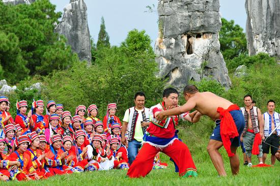 国庆石林景区门票八折优惠 阿诗玛文化节等你