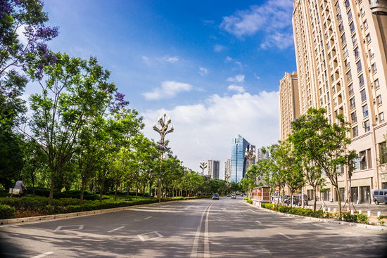干净整洁的街道