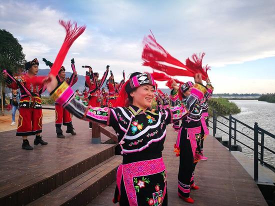 麒麟水乡（麒麟区旅游局供图）