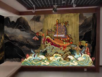 装置作品2:《萨哈连船王》