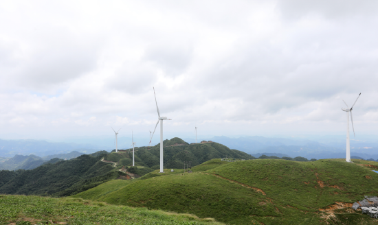 台江红阳风电场一角