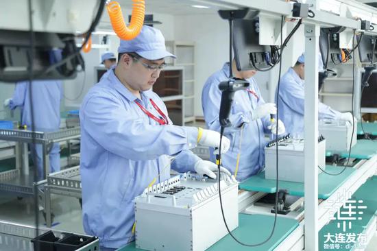 中车大连电力牵引研发中心有限公司智能装配线