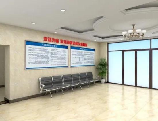 法庭维修建设效果图