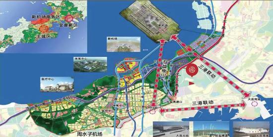 (新机场商务区规划图)
