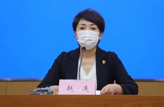 大连市统筹推进新冠肺炎疫情防控和经济社会发展工作指挥部办公室副主任、大连市卫生健康委副主任 赵连