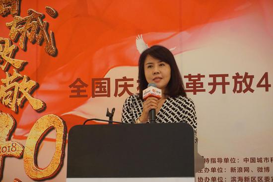 南京江北新区宣传部新闻宣传办主任王彤