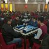 第十八届中国麻将牌王赛暨大师赛的比赛现场。新京报记者杨静茹 摄