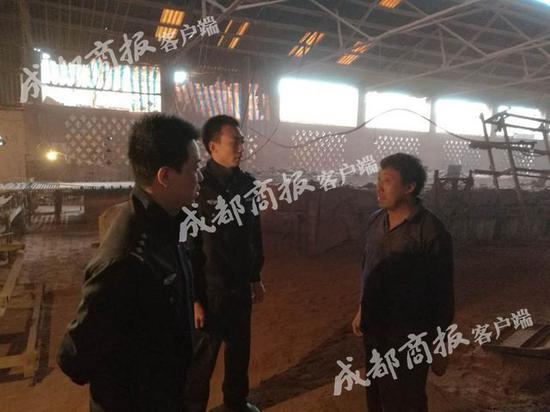民警向杨某了解情况