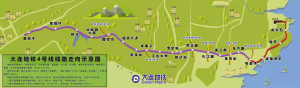制图大连地铁