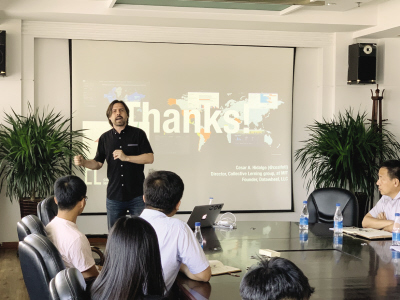 Cesar A. Hidalgo带来的前沿信息让师生们很受益。