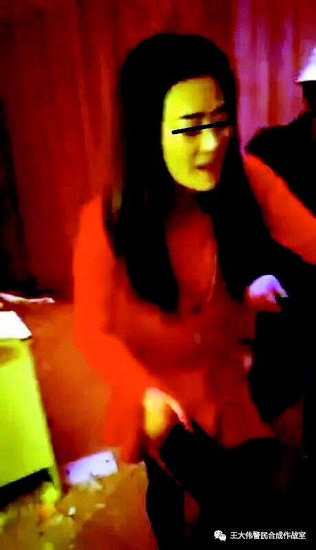 女子是辽宁籍人员可能极大。网友供图