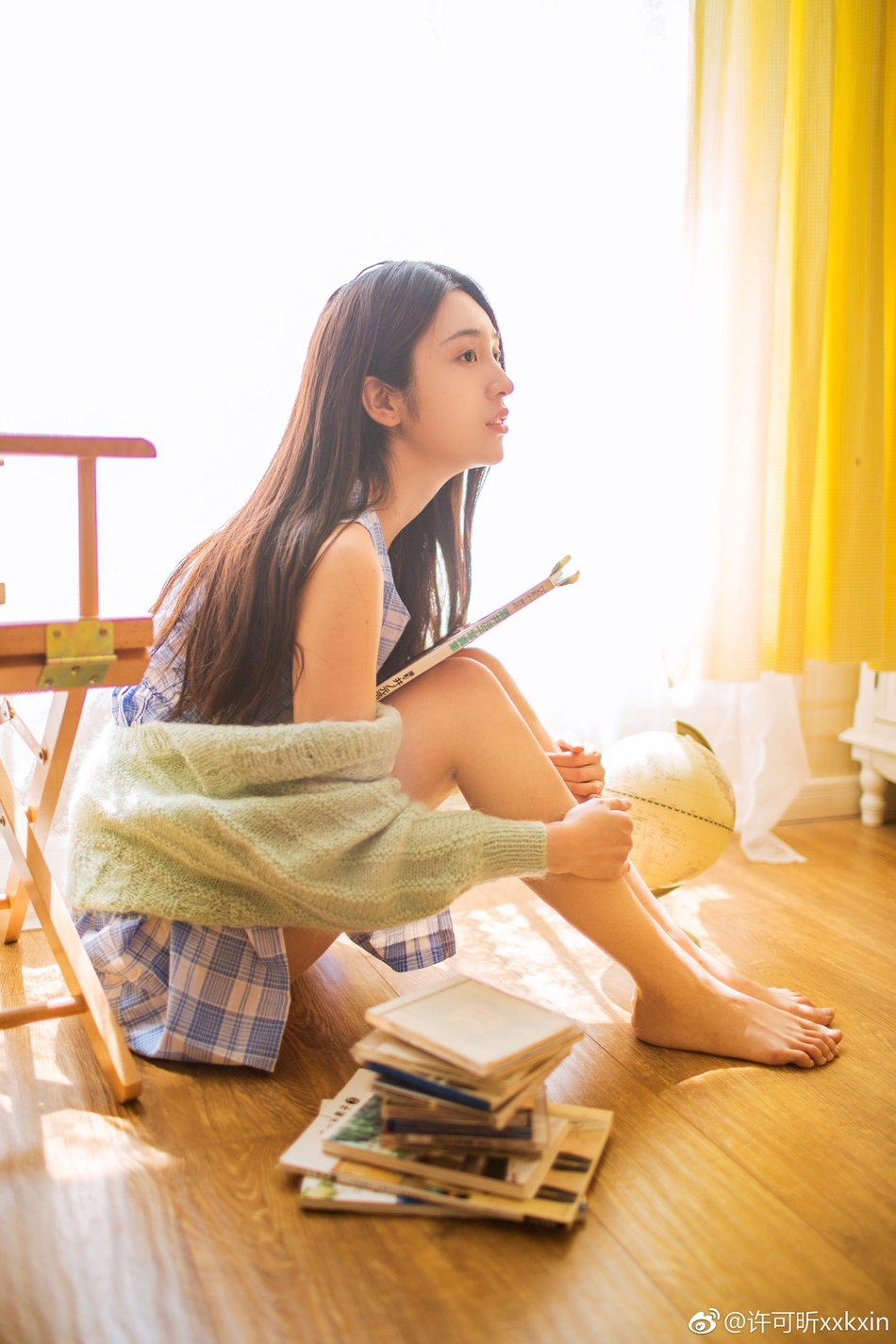 猜你喜欢 9 / 20 近日,天津工业大学校花许可昕(微博:@许可昕)在微博