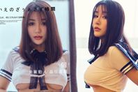 同济校花置身麦田神情陶醉