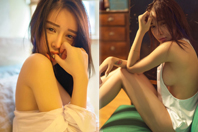 同济校花置身麦田神情陶醉