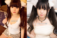 同济校花置身麦田神情陶醉