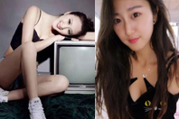 同济校花置身麦田神情陶醉