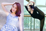 同济校花置身麦田神情陶醉