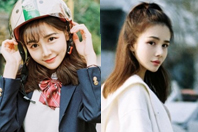 同济校花置身麦田神情陶醉