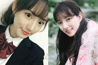 同济校花置身麦田神情陶醉