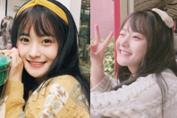 同济校花置身麦田神情陶醉