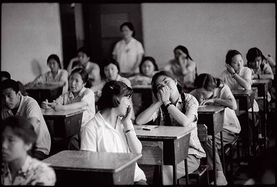 北京第七十五中学考场，1980年7月8日