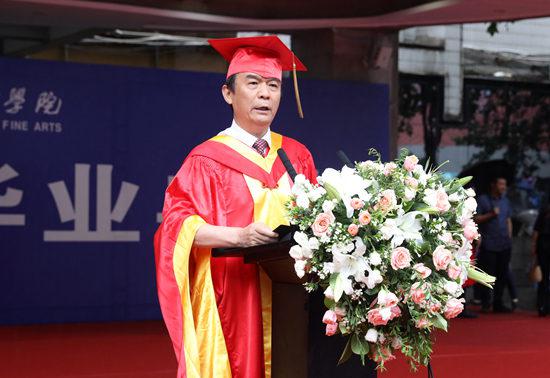 西安美术学院院长 郭线庐(西安美术学院/供图)