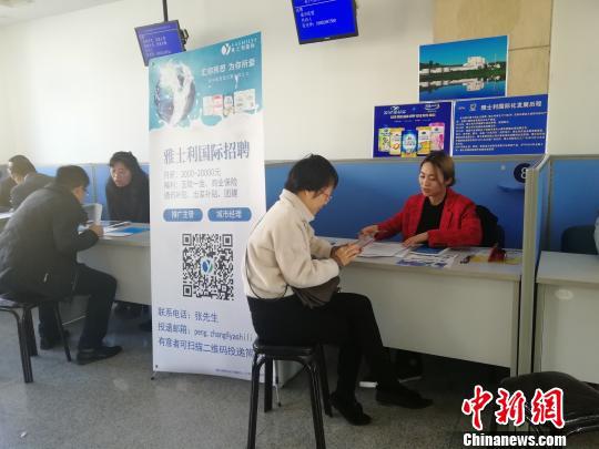 图为招聘会现场。 孙婷婷 摄