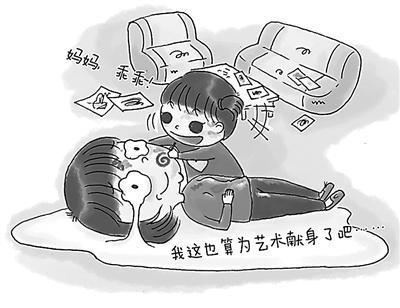 80后辣妈她画亲子漫画火爆朋友圈 被当成育儿