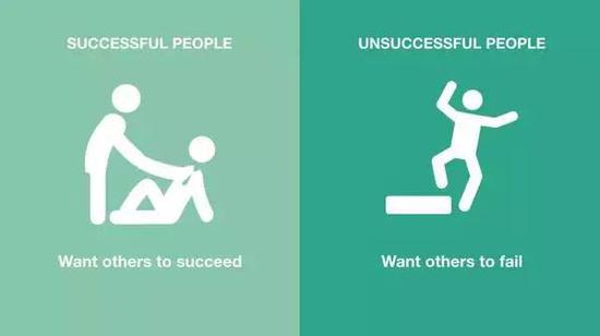 　　Want others to succeed.