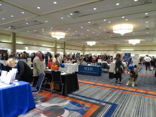 第六届长岛特殊需求博览会举行，千名关注特殊群体的民众前来了解信息。（美国《世界日报》/陈小宁 摄）