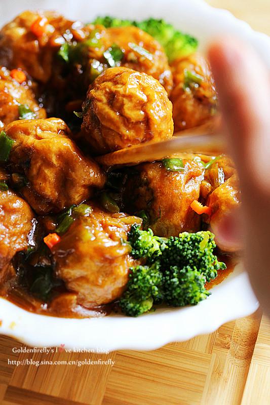 经典开胃下饭菜油面筋塞肉