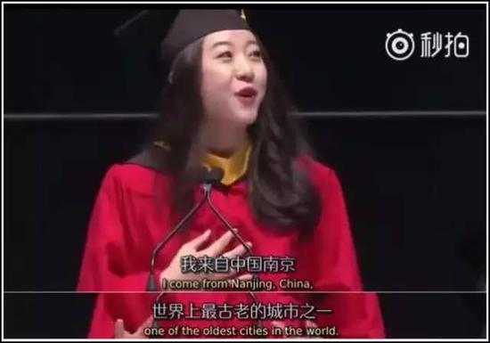 随后她提到，在她眼里，出国留学，更多意味着接触多元化的群体：