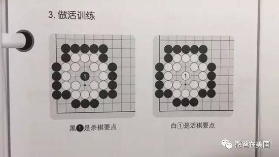 （摘自《围棋死活精训》）