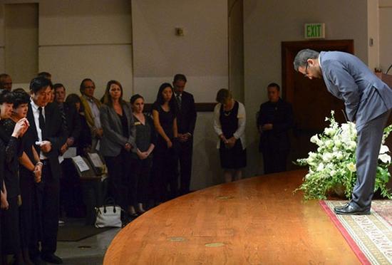 　南加州大学月初举办活动，悼念纪欣然。