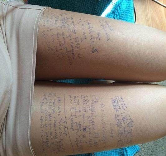 学生们为了考试作弊都开过怎样的脑洞?