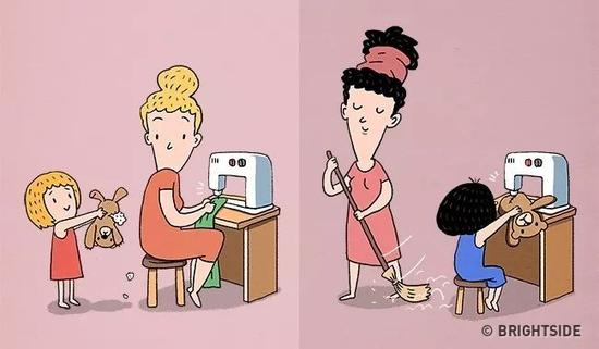 普通爸妈一看到孩子有需求就马上答应帮忙,不分事情大小。