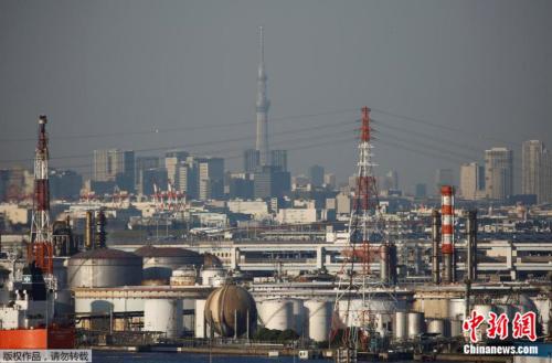 资料图片:日本川崎工业港口。