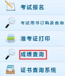 第二步：选择2018年全国会计专业技术资格考试成绩查询（中级）
