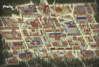 hsylc-x虚拟校园地图,360°全真模拟大学