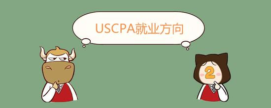 USCPA就业方向主要包括的职位：
