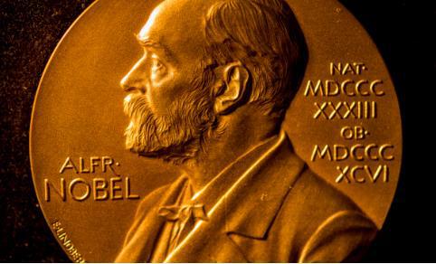 图一：诺贝尔奖奖牌。图片来源：诺贝尔官网截图。