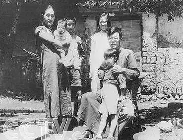 华罗庚一家六口